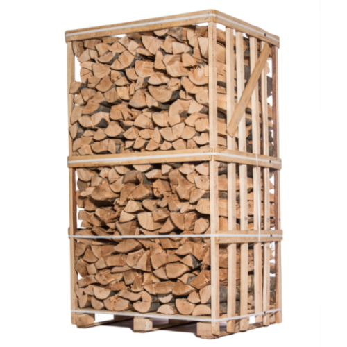 BOIS DE CHAUFFAGE – 45 CM – MÉLANGE DE BOIS DURS – PALETTE 2 M3 – 2.6 STÈRES